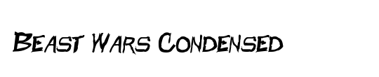 Beast Wars Condensed