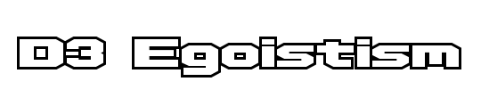 D3 Egoistism outline
