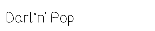 Darlin' Pop