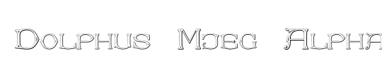 Dolphus-Mieg Alphabet Two