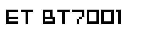 ET BT7001