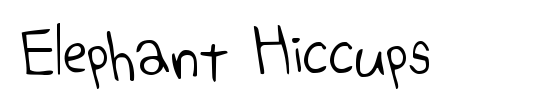 Elephant Hiccups