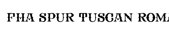 FHA Spur Tuscan Roman NCV