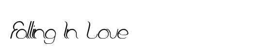 Falling In Love