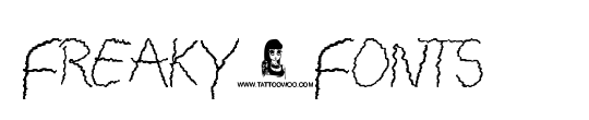 Freaky Fonts