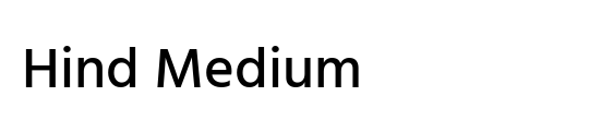 Hind Medium