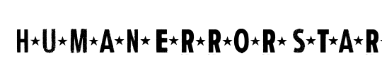 Human Error Star