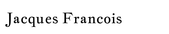 Jacques Francois