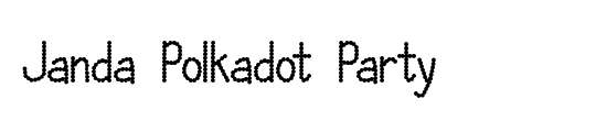 Janda Polkadot Party