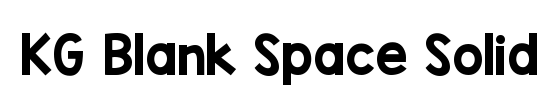 KG Blank Space Solid