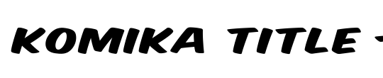 Komika Title - Wide