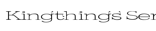 Kingthings Serifique UL Wide