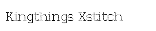 Kingthings Xstitch