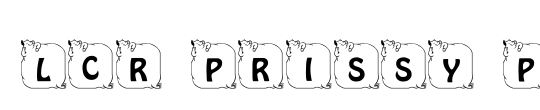 LCR Prissy Pig