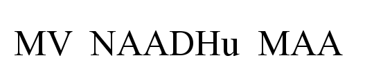 MV NAADHu MAA