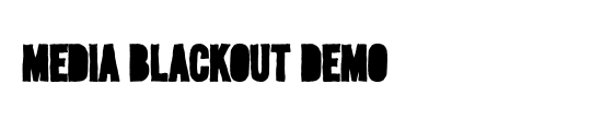 Media Blackout