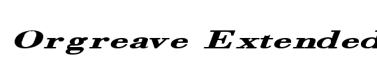 Orgreave Extended