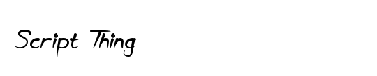Script Thing