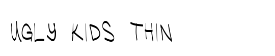 Ugly Kids Thin