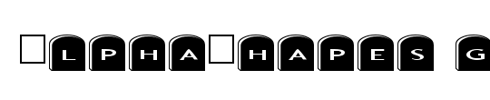 AlphaShapes gravestones 2