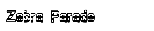 Zebra Parade