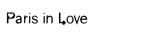 Paris in Love