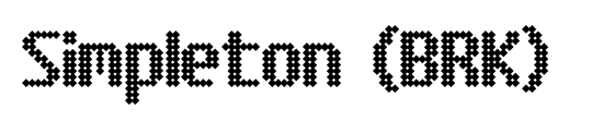 Simpleton (BRK)