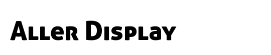 Aller Display