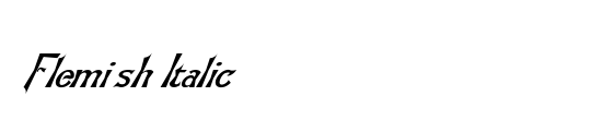 Flemish-Italic