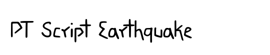 PT Script Earthquake