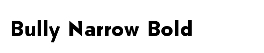 Bully Narrow