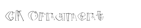CK Ornament