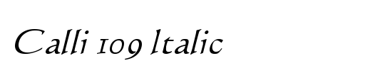 Calli 109