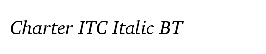 CharterITC BT