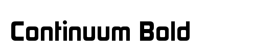 Continuum Bold