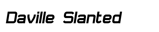 Daville Slanted
