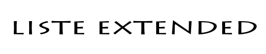 Liste Extended