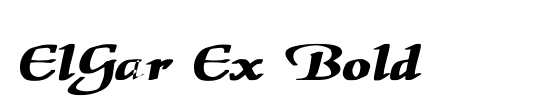 ElGar Ex Bold