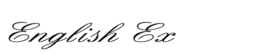 English Ex