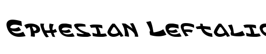 Ephesian Leftalic