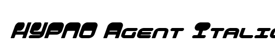 HYPNO Agent Italic