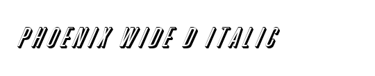 Phoenix Wide D