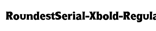 RoundestSerial-Xbold