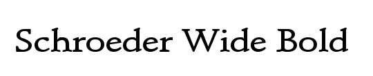 Schroeder Wide