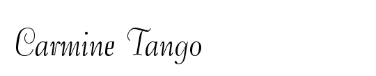 Carmine Tango