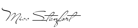 Miss Stanfort