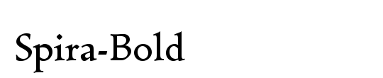 Spira-Bold
