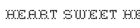 Heart Sweet Heart