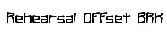Rehearsal Offset BRK