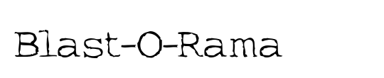 Blast-O-Rama
